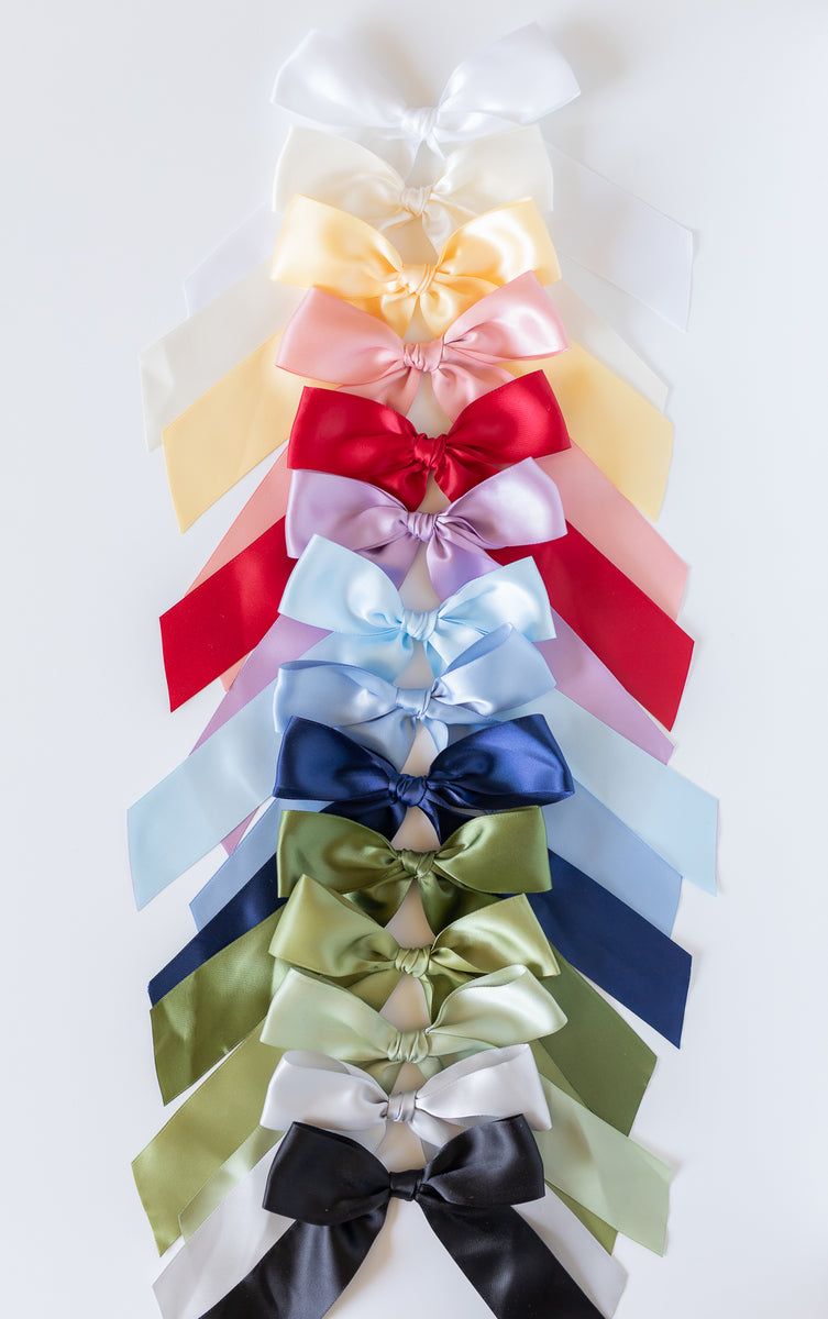 Chic and Versatile White Hair Bows for Every Occasion