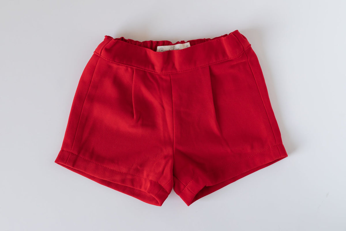 Womens Denham Shorts  Ami Padded Shorts Diamond Quilted Padding - Regular  Fit Cardinal Red Aop • Genetic Consults