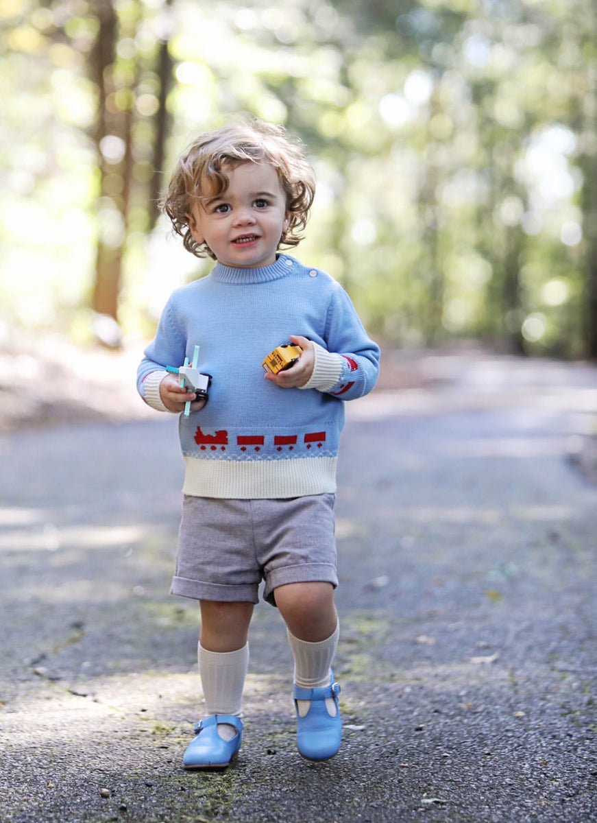 Boys shop train sweater